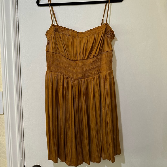 Free People Juliet Slip Dress in Gold - Picture 8 of 8